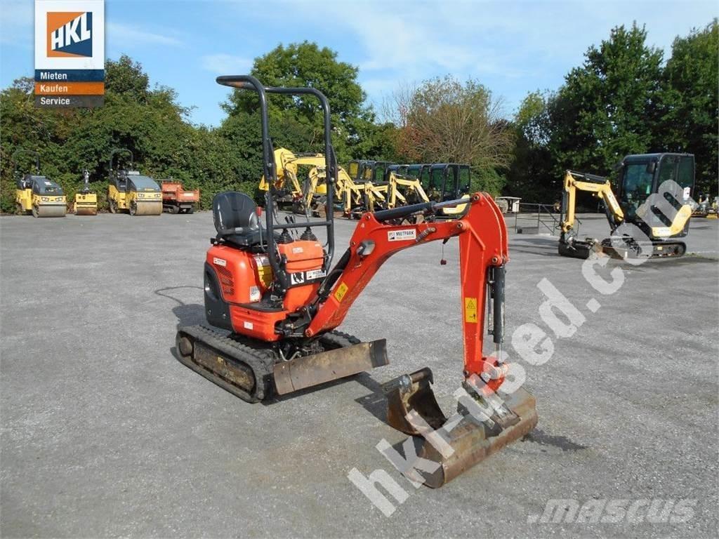 Kubota U 10-3 Miniekskavaatorid < 7 t
