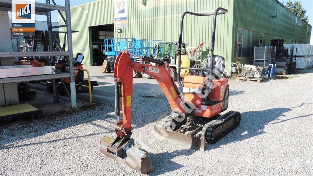 Kubota U 10-3 Miniekskavaatorid < 7 t