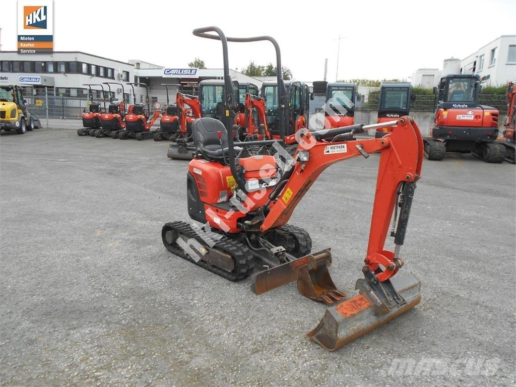 Kubota U 10-3 Miniekskavaatorid < 7 t