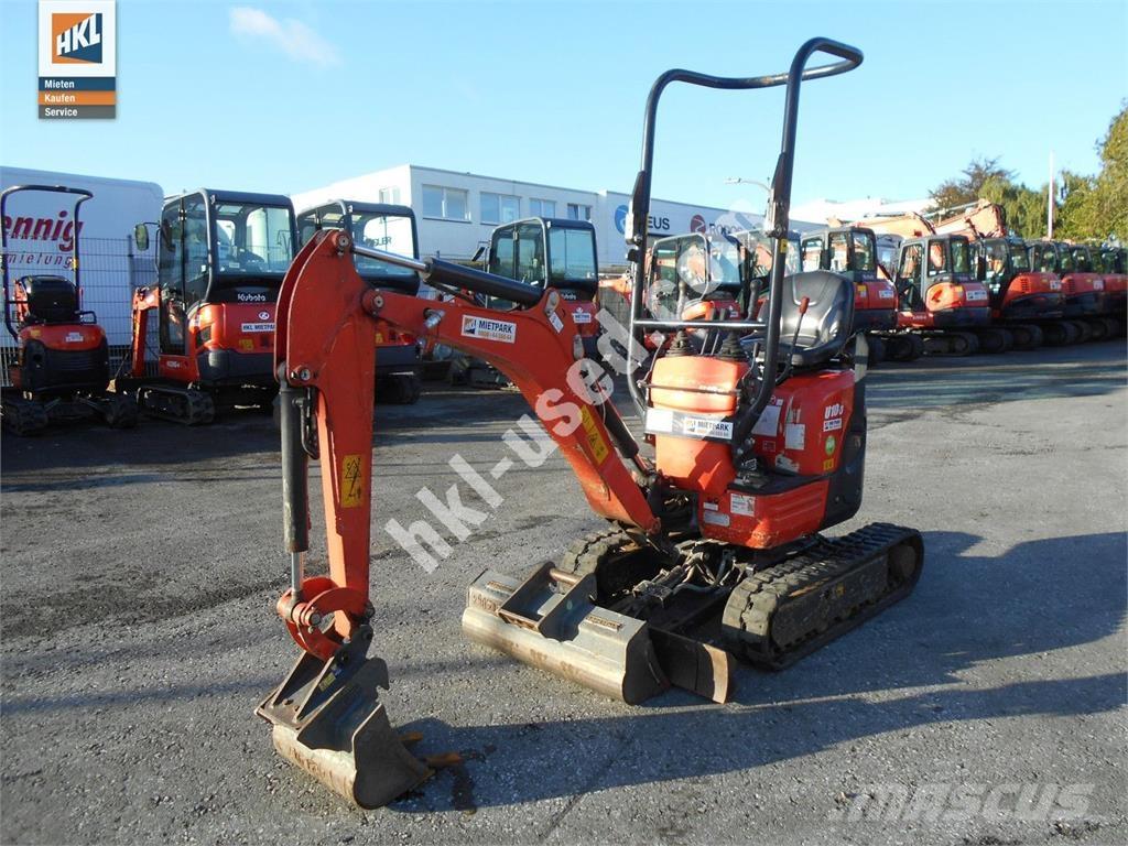 Kubota U 10-3 Miniekskavaatorid < 7 t