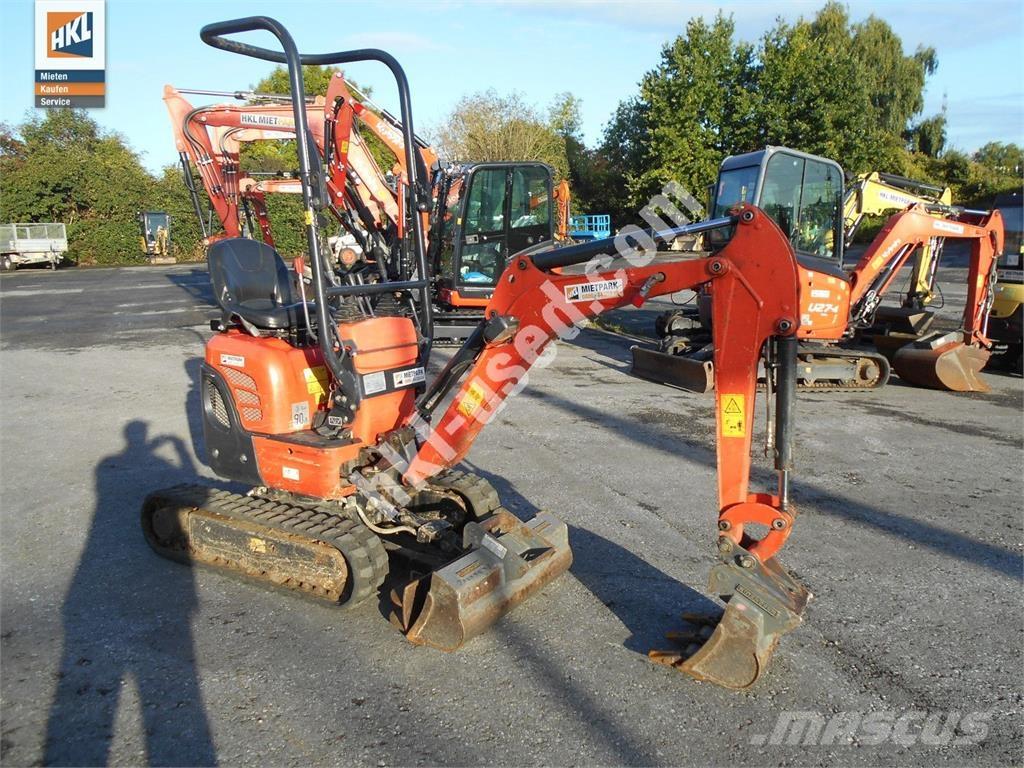 Kubota U 10-3 Miniekskavaatorid < 7 t