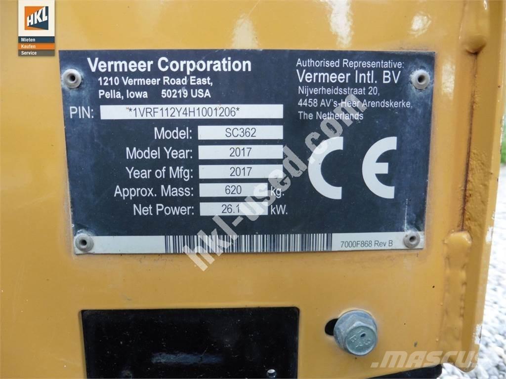 Vermeer SC 362 Muu