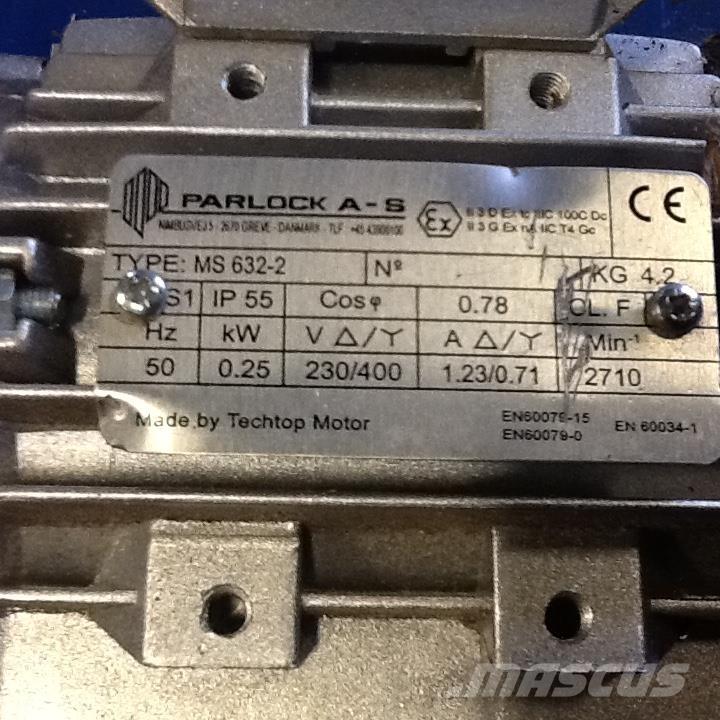  0,25 kW Parlock E-Motor Mootorid