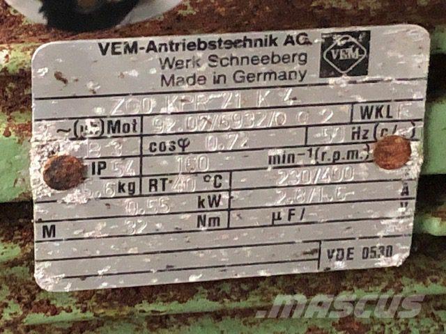  0,55 kW VEM E-Motor Mootorid
