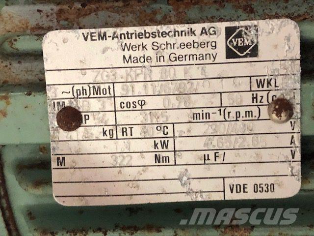  1,1 kW VEM E-Motor Mootorid