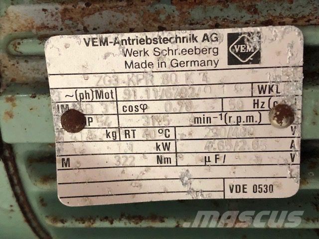  1,1 kW VEM E-Motor Mootorid