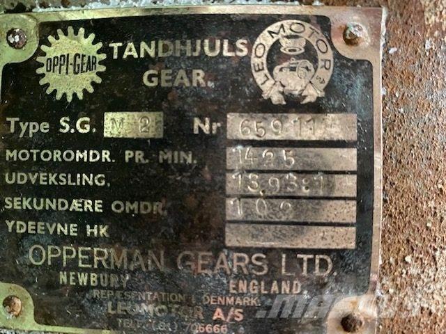  1,5 HK Thrige Gearmotor Mootorid