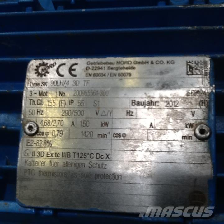  1,5 kW Nord E-Motor Mootorid