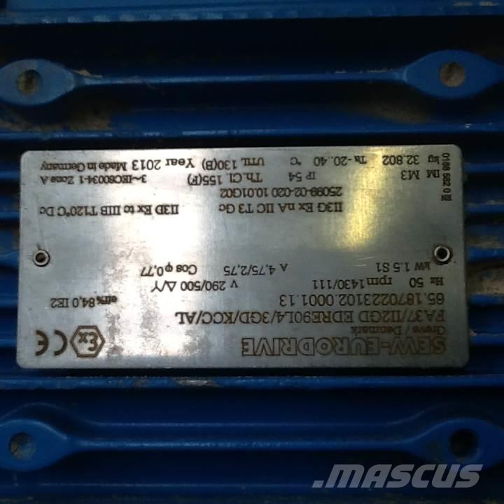  1,5 kW SEW E-Motor Mootorid