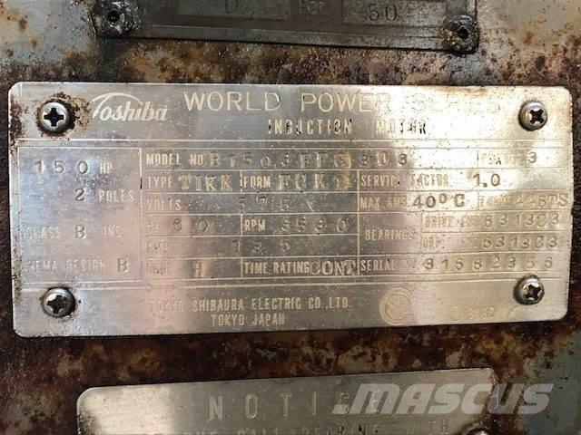  110 kW Toshiba E-Motor Mootorid