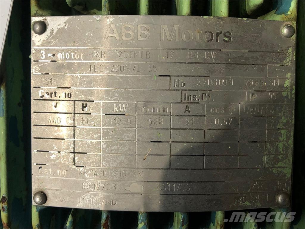  12,5 kW ABB E-Motor Mootorid