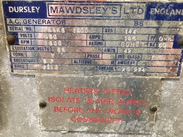  144 kVA Mawdsley Generator Muud generaatorid