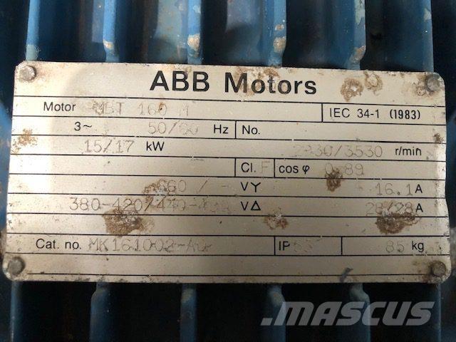  17 kW ABB MBT 160 E-Motor Mootorid