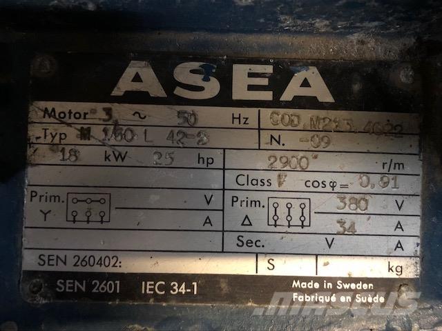 18 kW Asea E-Motor Mootorid