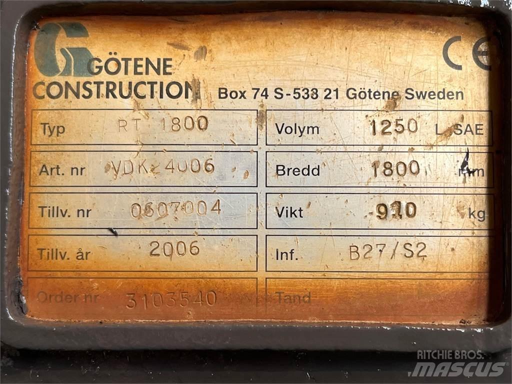  1800 mm Planerskovl Muu