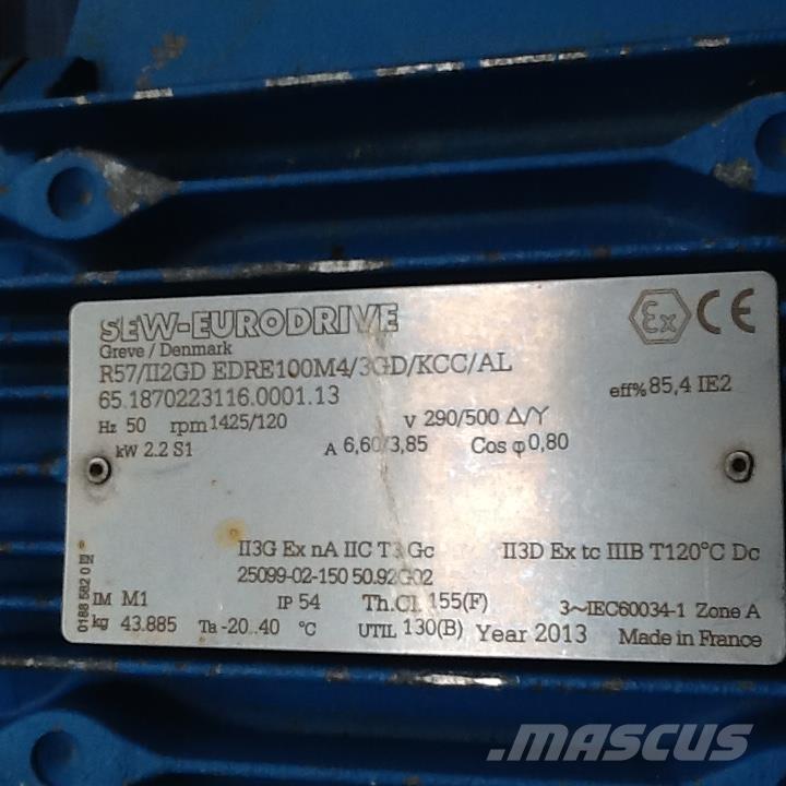  2,2 kW SEW E-Motor Mootorid