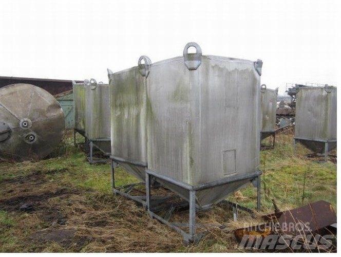  2000 Ltr. Silo, alu - 10 stk. Muud osad