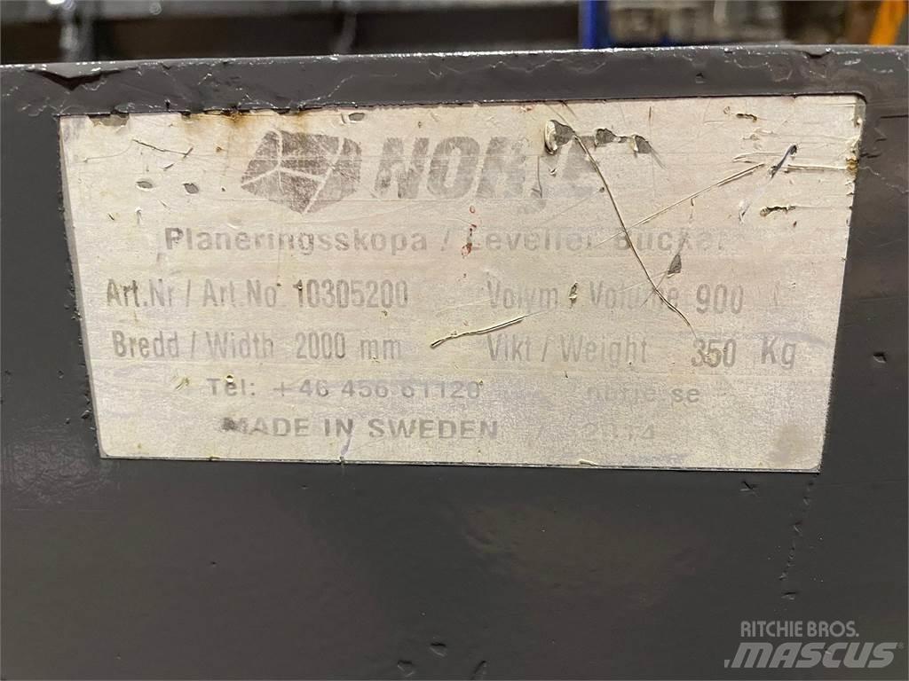  2000 mm Læsseskovl Kopad