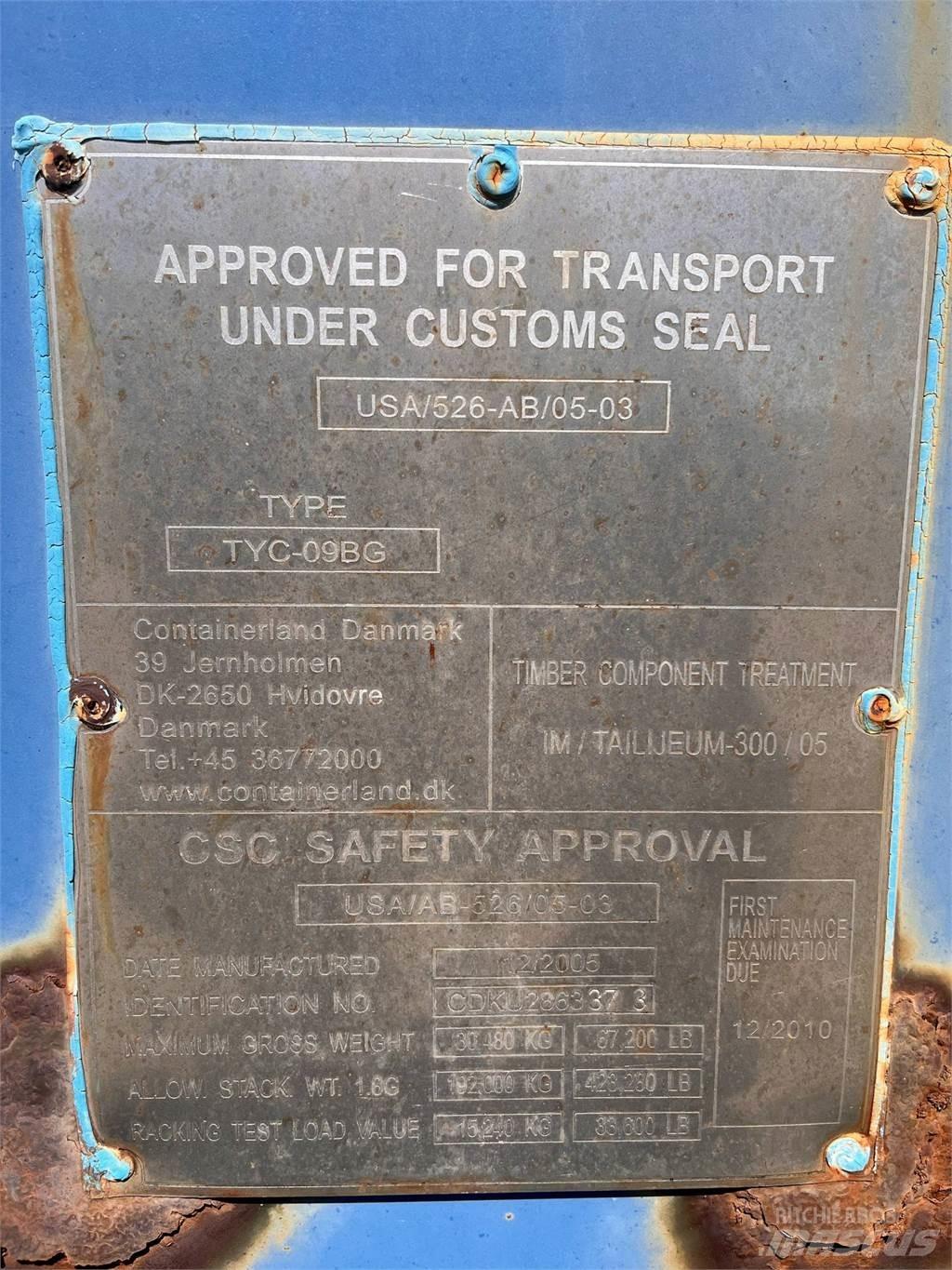  20FT Container Soojakud