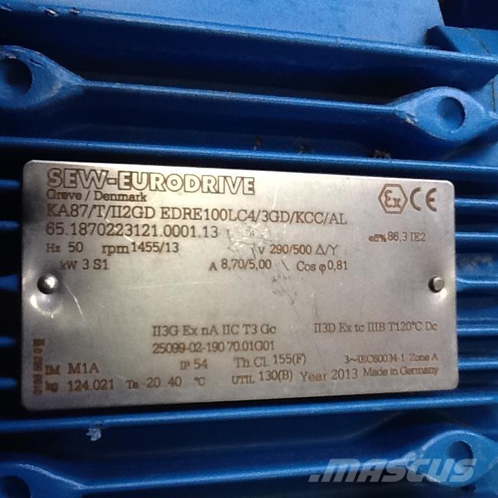  3,0 kW SEW E-Motor Mootorid