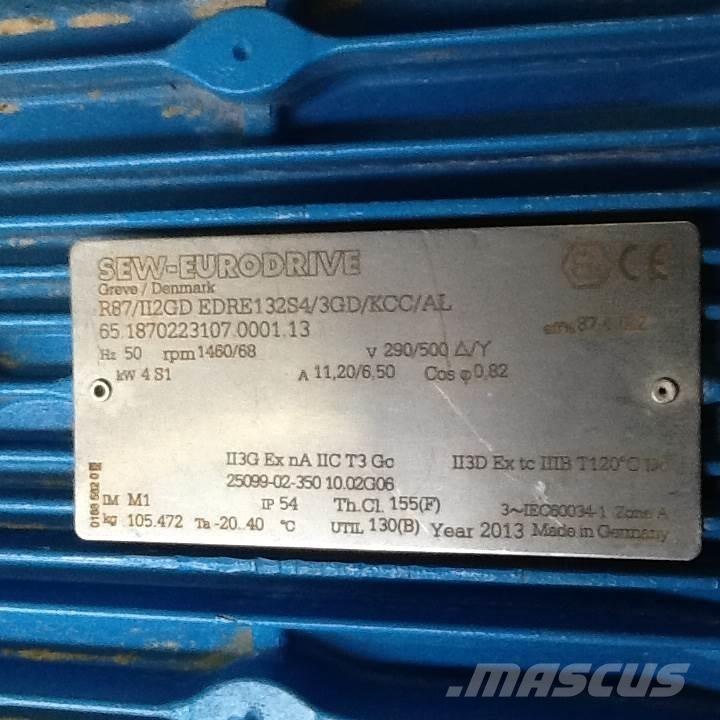  4,0 kW SEW E-Motor Mootorid