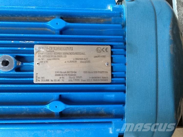  4 kW SEW-Eurodrive E-Motor Mootorid