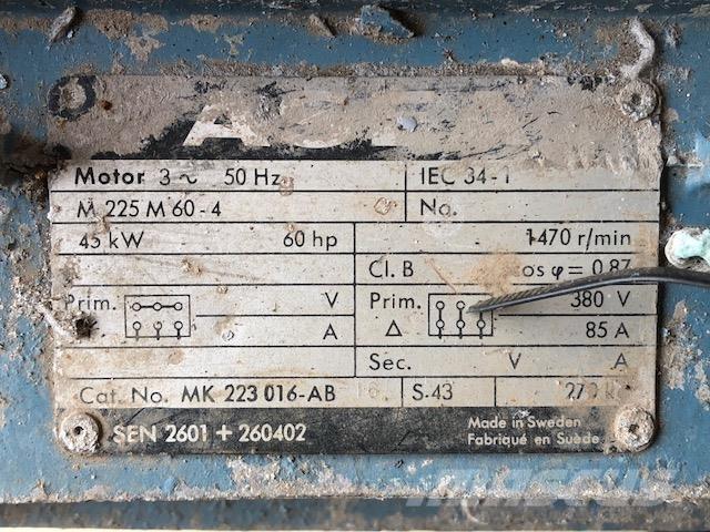  45 kW Asea E-motor Mootorid