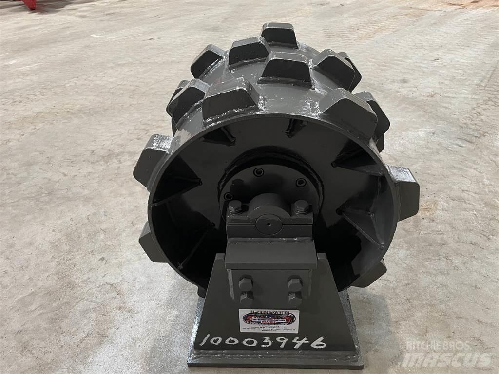 450 mm kompaktorhjul Pneumorehvidega rullid