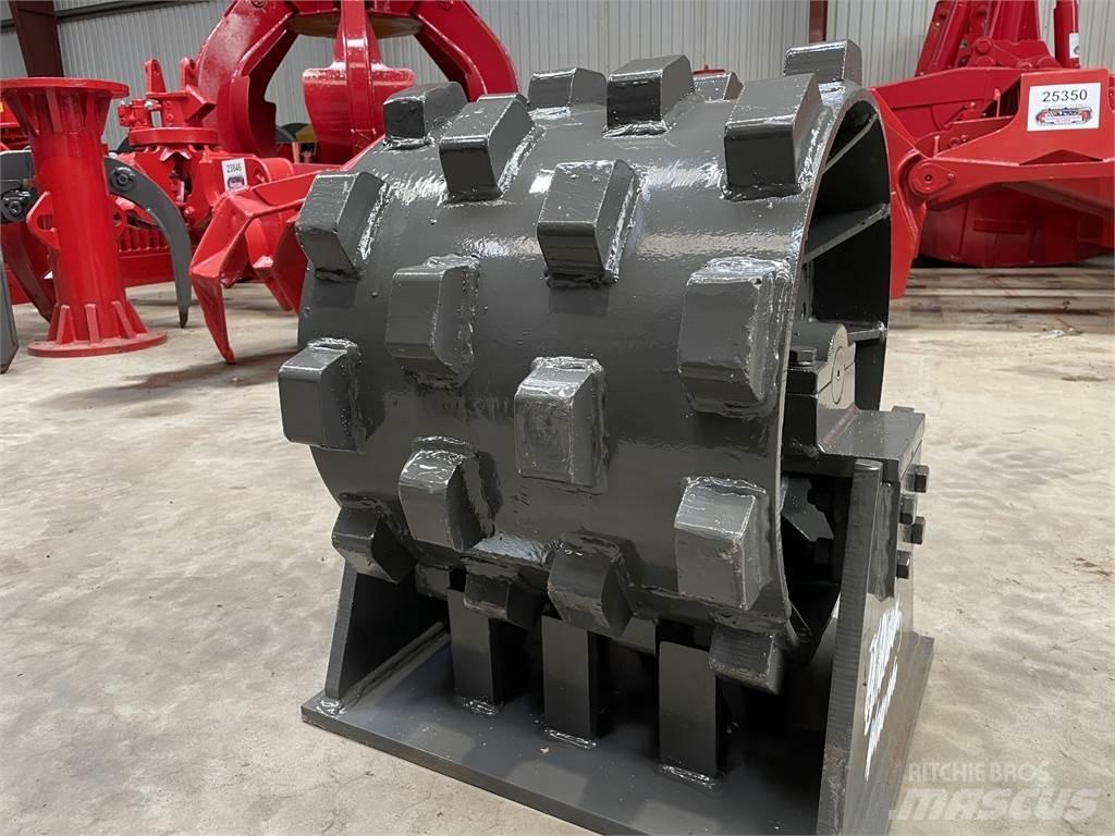  450 mm kompaktorhjul Pneumorehvidega rullid