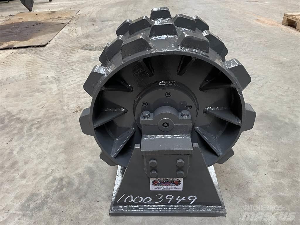  450 mm kompaktorhjul Pneumorehvidega rullid
