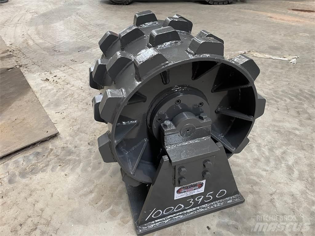  450 mm kompaktorhjul Pneumorehvidega rullid