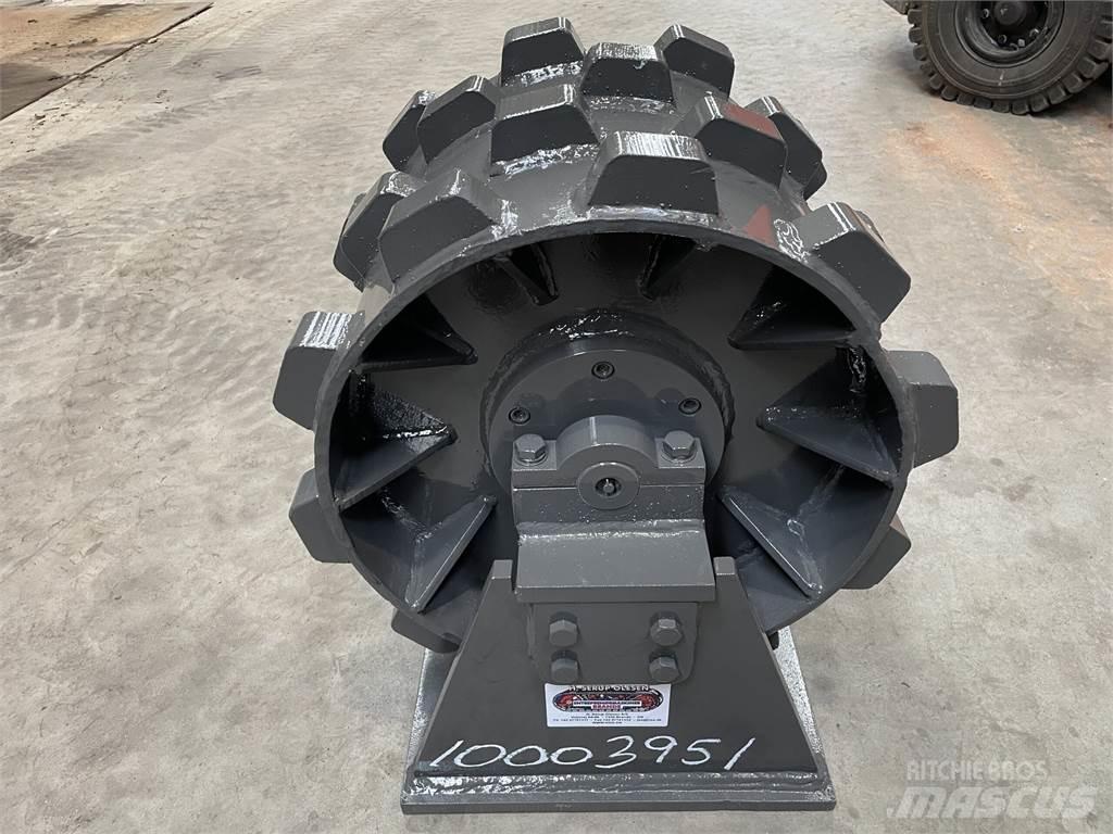 450 mm kompaktorhjul Pneumorehvidega rullid