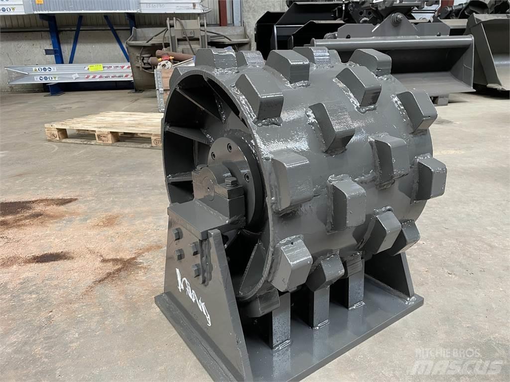  450 mm kompaktorhjul Pneumorehvidega rullid