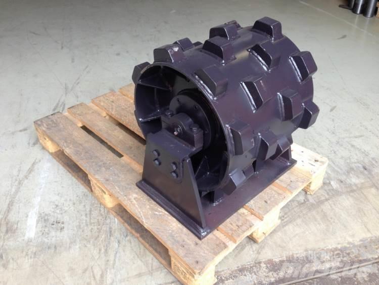  450 mm Kompaktorhjul Pneumorehvidega rullid