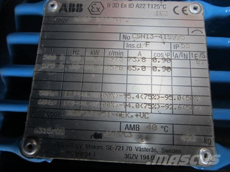  55 kW ABB E-Motor Mootorid