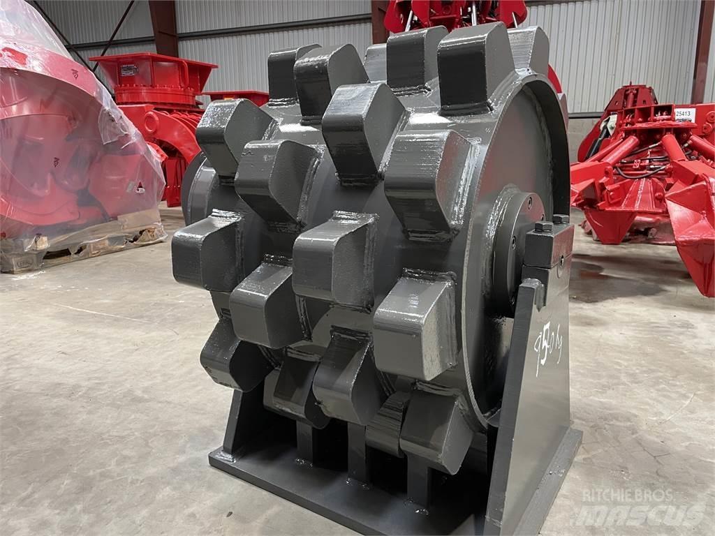  570 mm kompaktorhjul Pneumorehvidega rullid