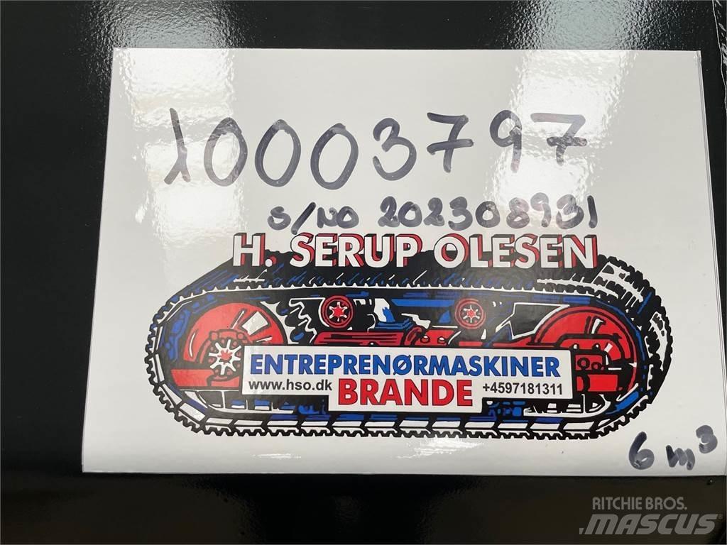  6 kbm Højtipskovl Kopad