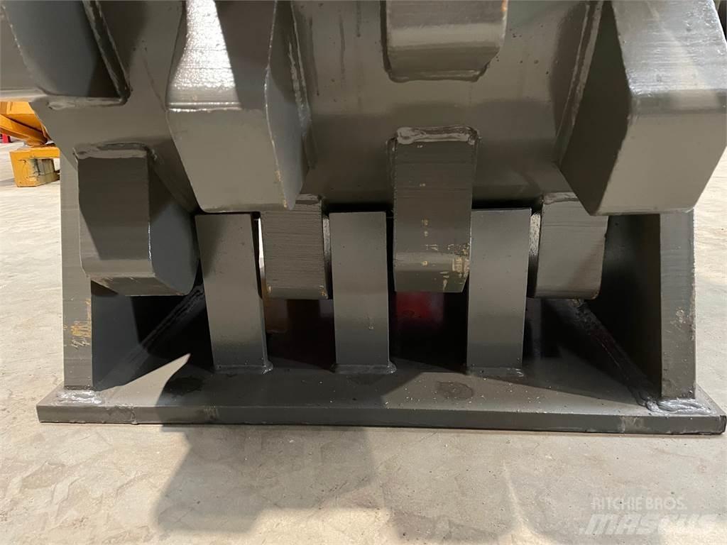  650 mm Kompaktorhjul Pneumorehvidega rullid
