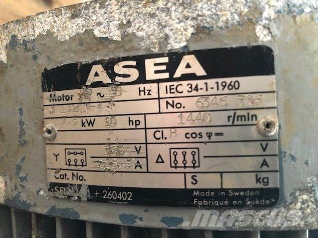  7,5 kW Asea E-Motor Mootorid