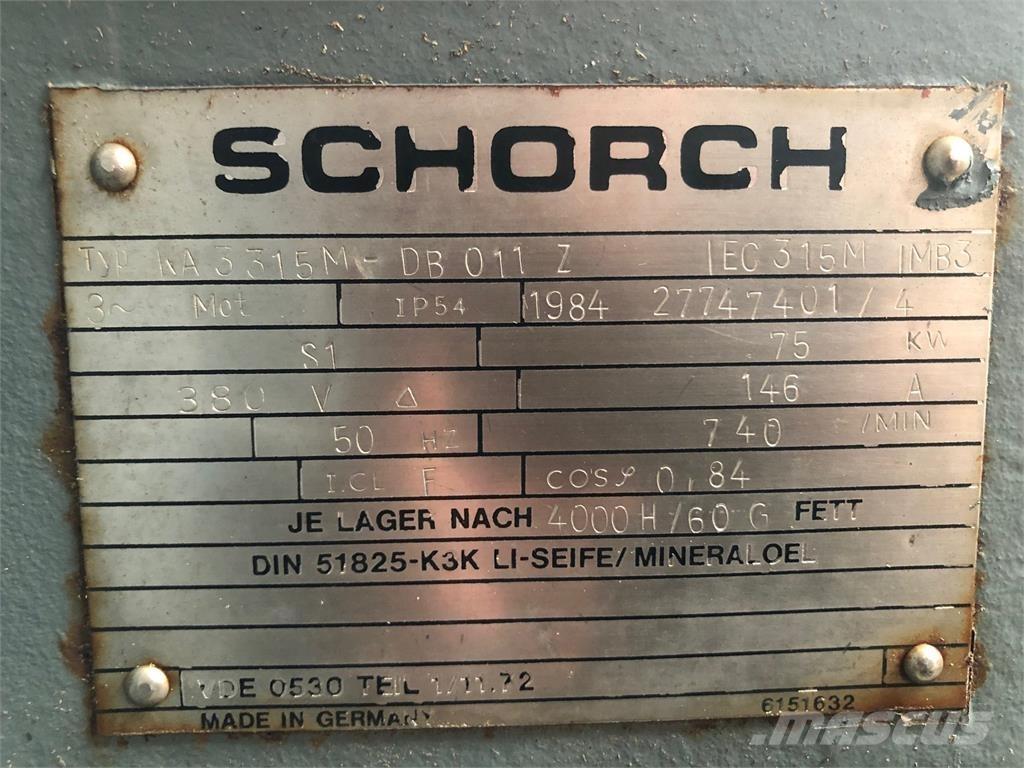  75 kW Schorch E-Motor Mootorid
