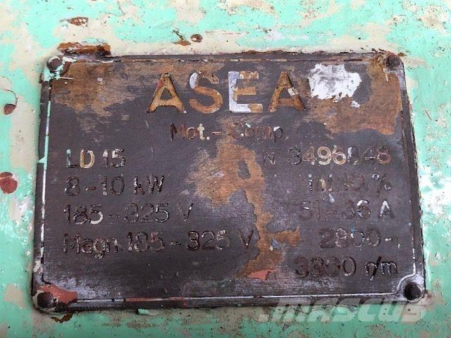  8/10 kW Asea LD15 E-Motor Mootorid