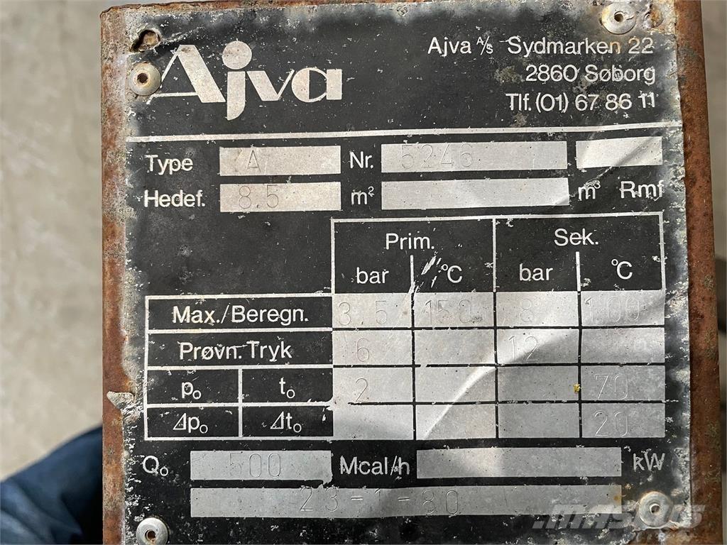  Ajva Type A varmeveksler Merendusmootorid