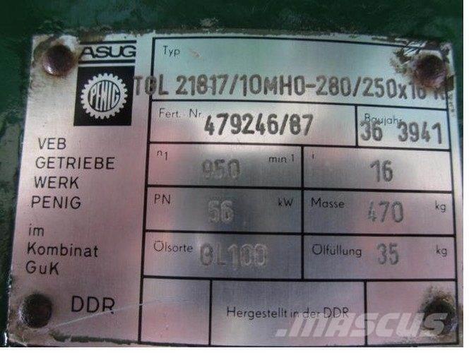  ASUG gear - ubrugt Käigukastid