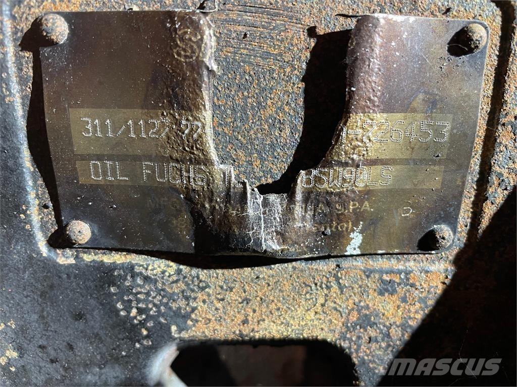  Bagaksel ex. Schaeff 863 Sillad