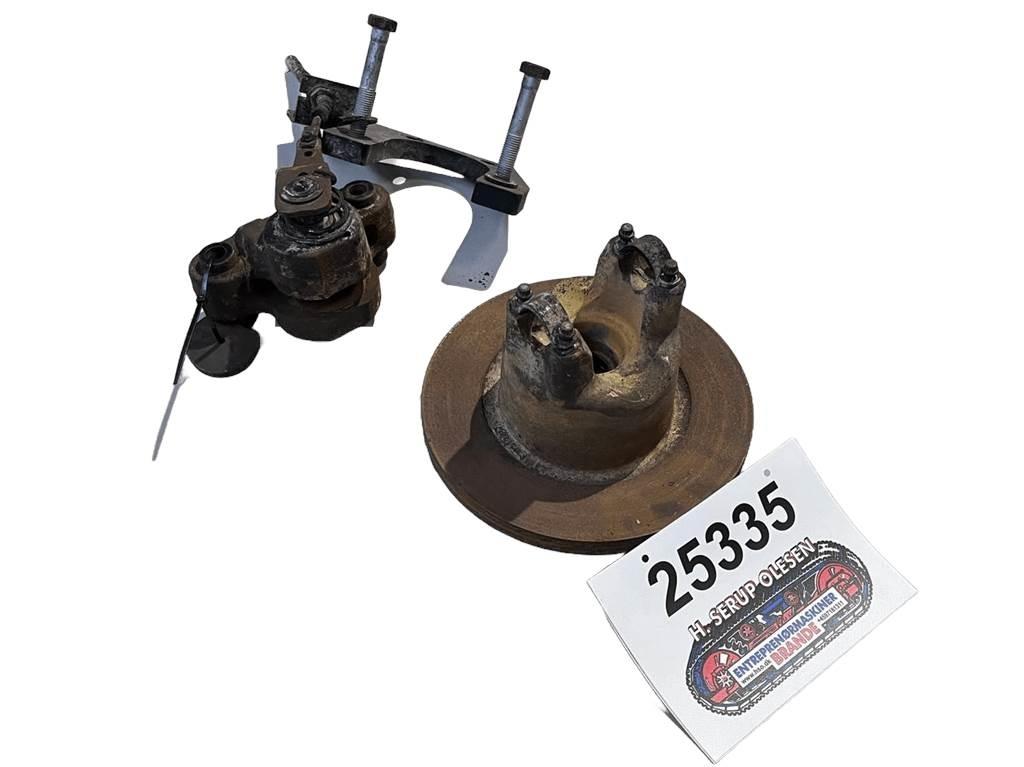 CAT 908M, Håndbremse Muud osad