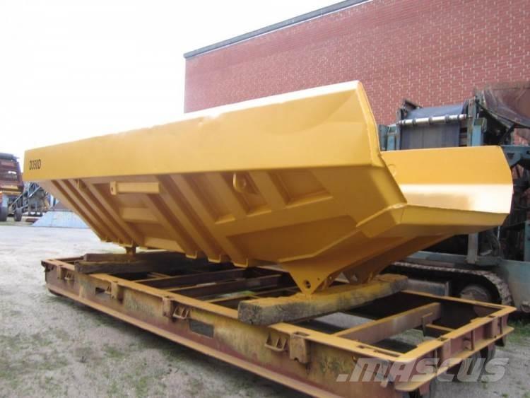 CAT D350D dumperkasse, brugt Väikekallurid