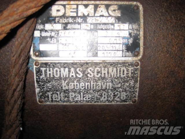 Demag spil 3 ton Telfrid, vintsid ja materjaliliftid