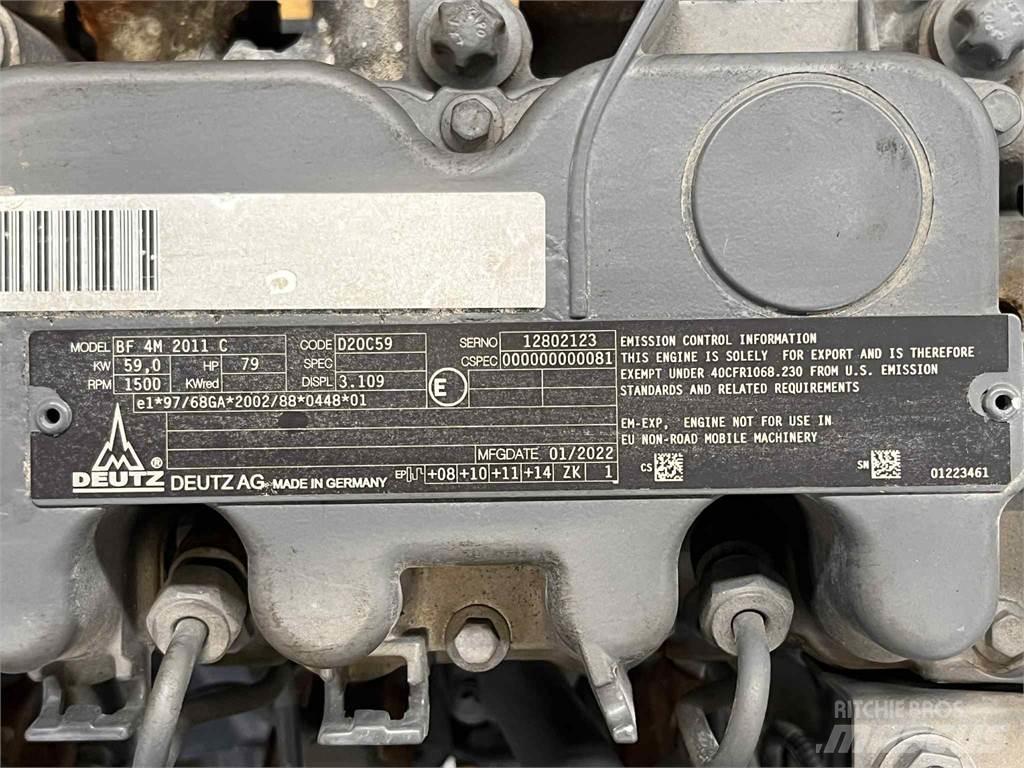Deutz BF 4M 2011 C motor Mootorid