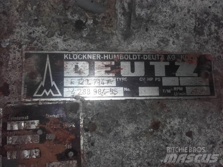 Deutz F12L 714A motor Mootorid