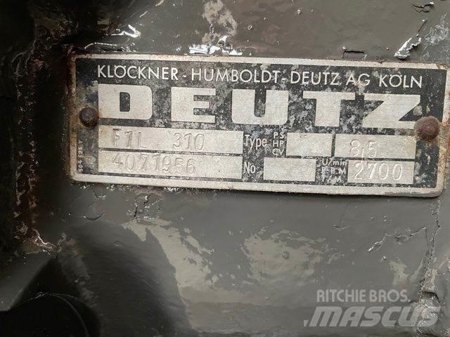 Deutz F1L 310 motor Mootorid